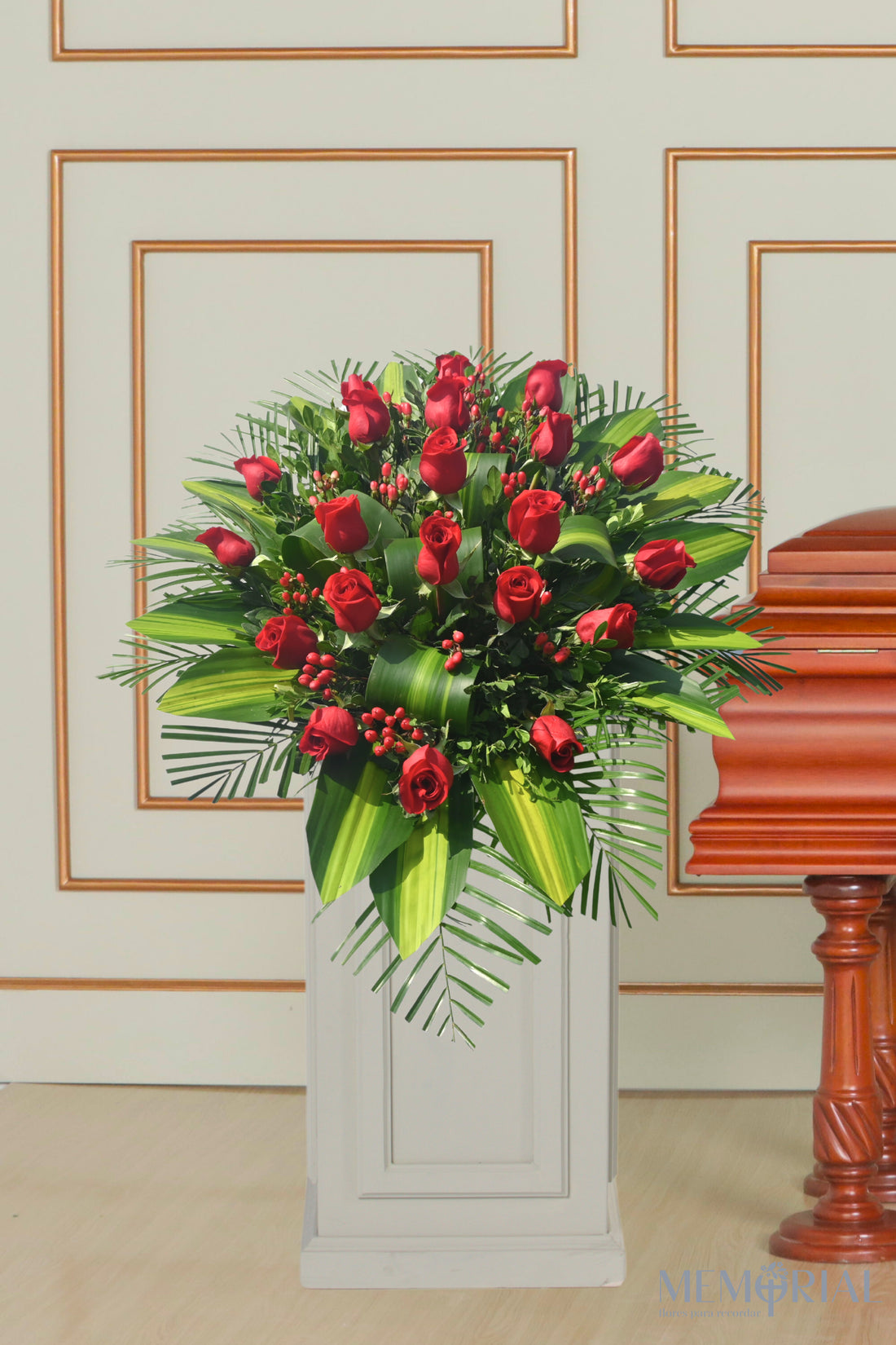 Lágrima Despedida de Amor Roja