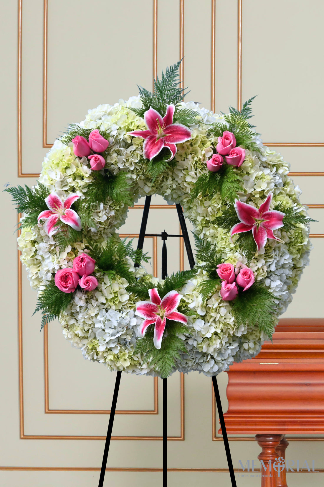 Corona de Condolencias Memoria Serena