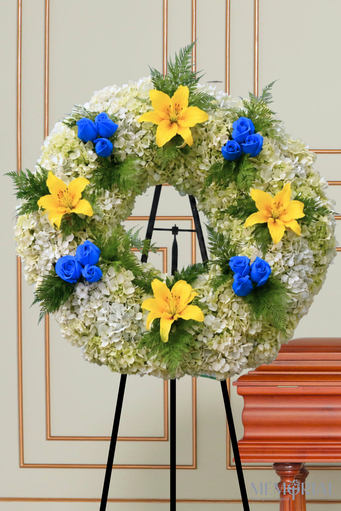 Corona de Condolencias Recuerdo Infinito