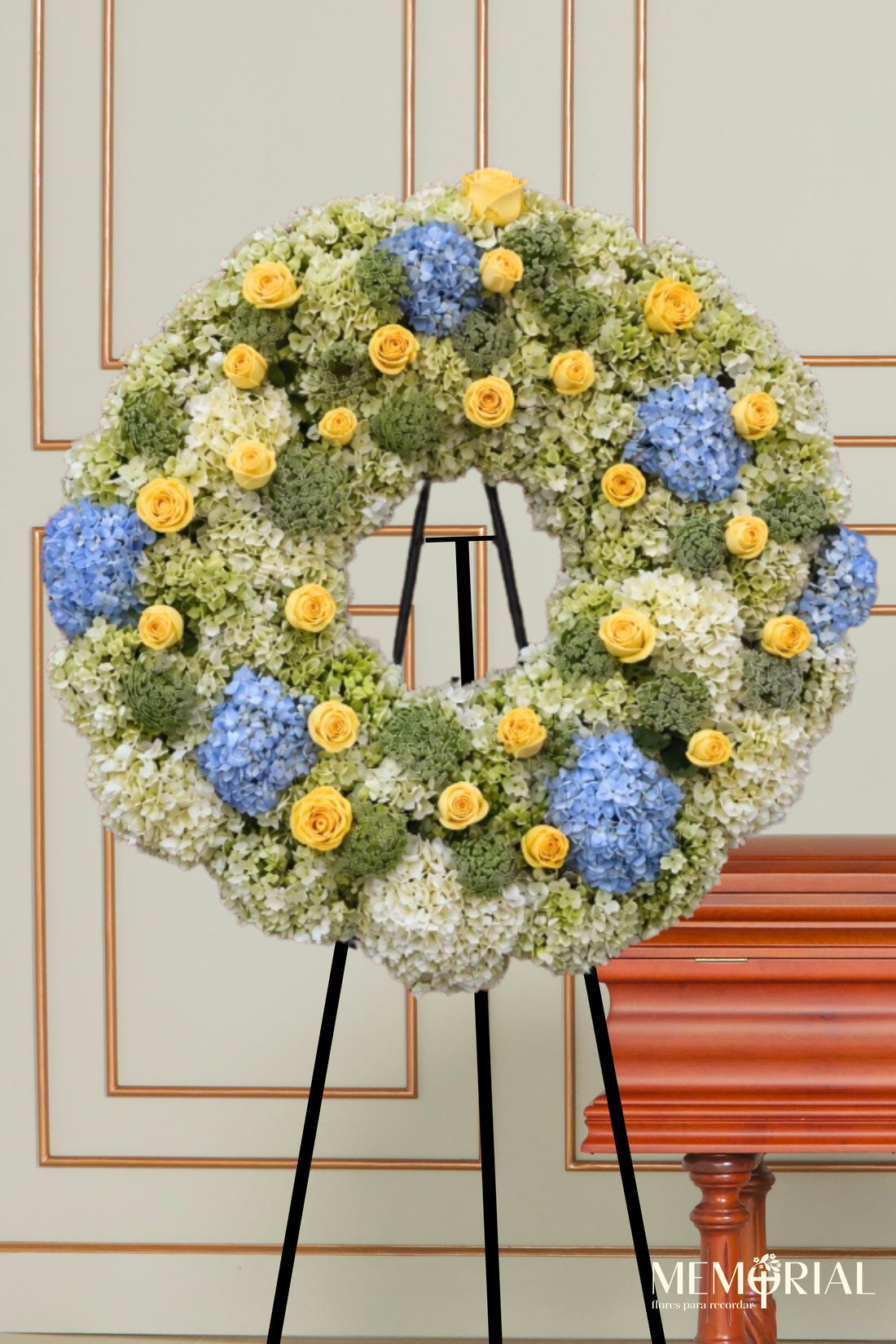 Corona de Condolencias Descanso Celestial
