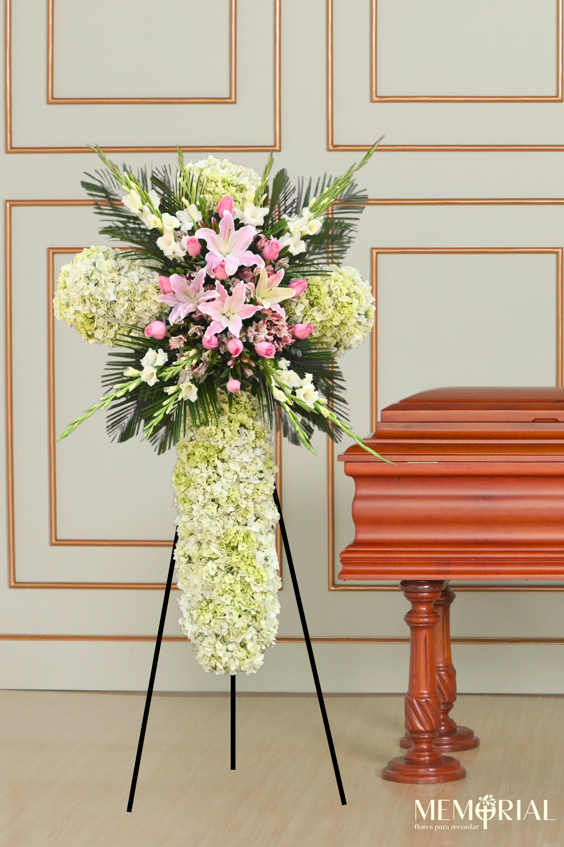 CRUZ DE CONDOLENCIAS MEMORIA ETERNA