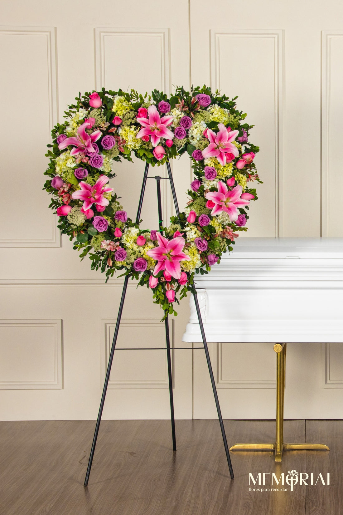 Toque de Dulzura con Hortensias y Rosas Lilas